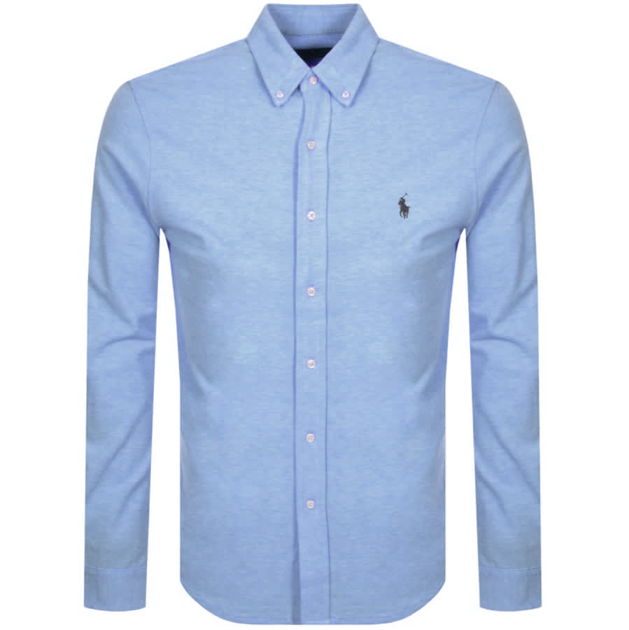 Alternative Image for ProductRalph Lauren Long Sleeve Featherweight Shirt Blue1